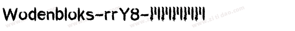 Wodenbloks-rrY8字体转换