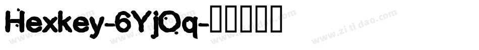 Hexkey-6YjOq字体转换