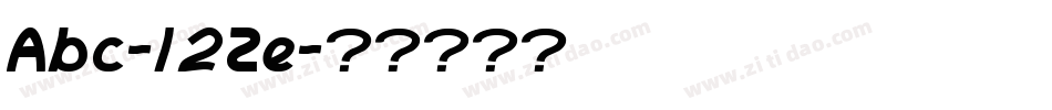 Abc-l2Ze字体转换