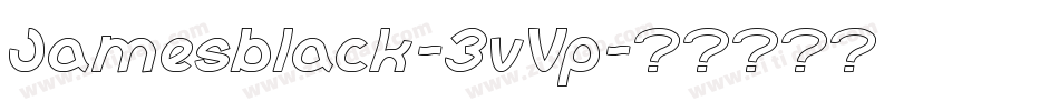 Jamesblack-3vVp字体转换