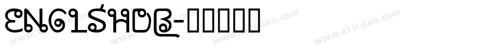 ENGLSHDB字体转换