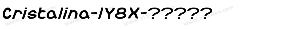 Cristalina-lY8X字体转换