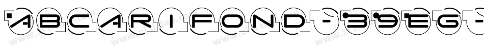 Abcarifond-39EG字体转换