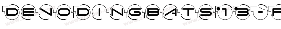 DevoDingbats13-PVEg字体转换