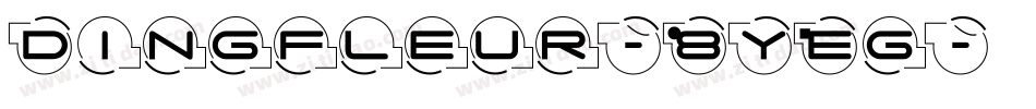 Dingfleur-8YEg字体转换