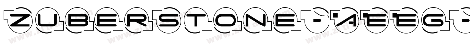 ZuberStone-AEEg字体转换