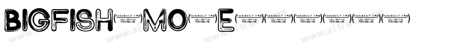 Bigfish-MO5e字体转换