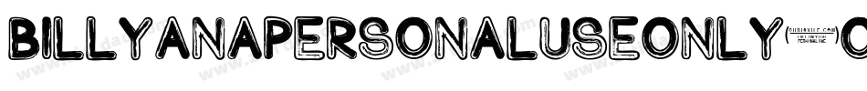 Billyanapersonaluseonly-owM6a字体转换
