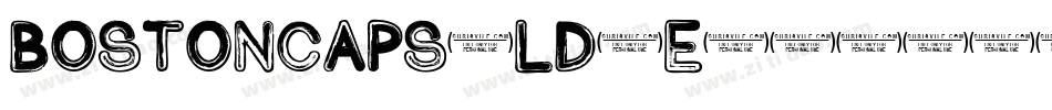 Bostoncaps-lD5e字体转换