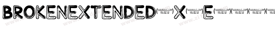 BrokenExtended-x5e5字体转换