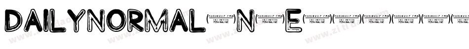 DailyNormal-n5e4字体转换