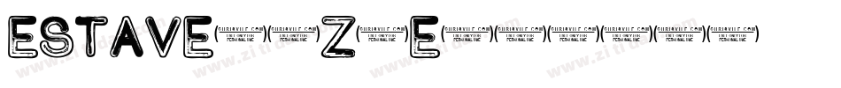 Estave-2z5e字体转换 Estave-2z5e字体转换