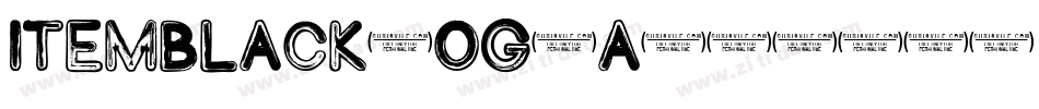 ItemBlack-og6a字体转换