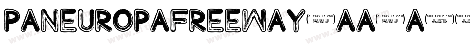 PaneuropaFreeway-aa6a字体转换