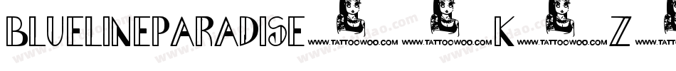 BluelineParadise-3K0Z字体转换 BluelineParadise-3K0Z字体转换