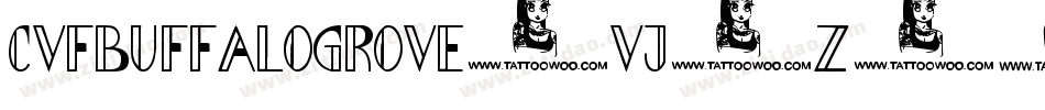 Cvfbuffalogrove-VJ0z字体转换