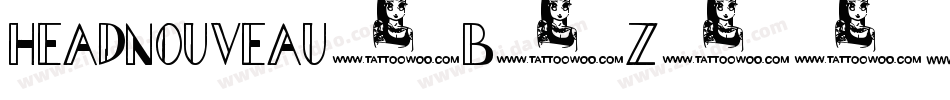 HeadNouveau-B0z8字体转换