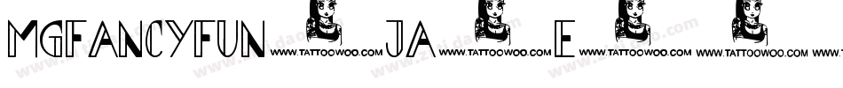 Mgfancyfun-JA1E字体转换