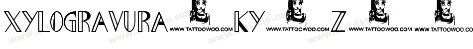 Xylogravura-KY0Z字体转换