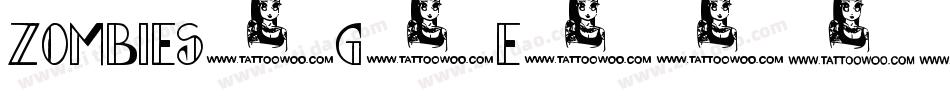 Zombies-g1E3字体转换