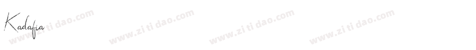 Kadafia字体转换