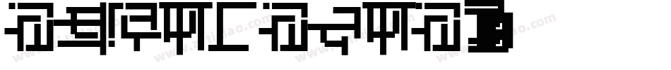 ABSTRAKTA字体转换