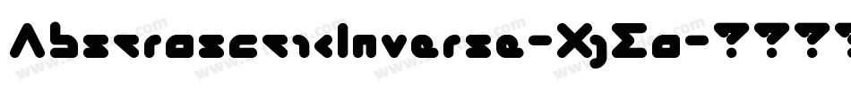 AbstrasctikInverse-XjEa字体转换