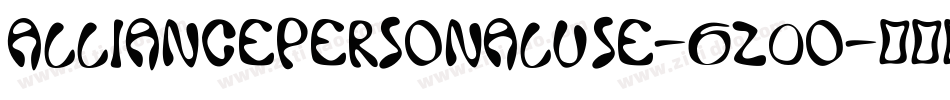 AlliancePersonalUse-6z0o字体转换