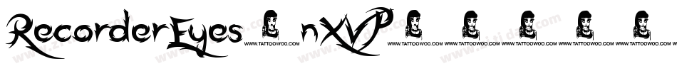 RecorderEyes-nXVP字体转换