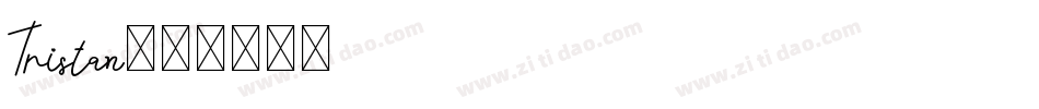 Tristan字体转换