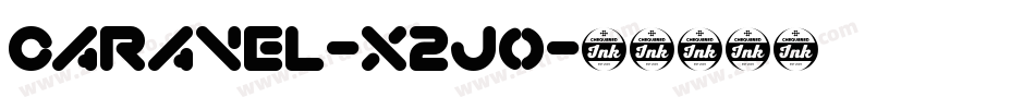 Caravel-X2jo字体转换