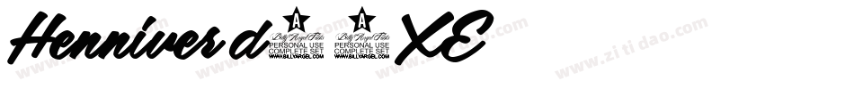Henniver-d99XE字体转换