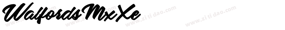 Walfords-MxXe字体转换