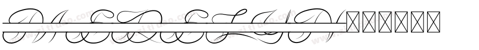 medelyn字体转换