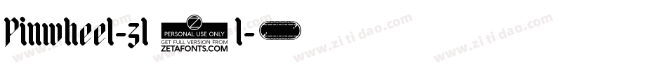 Pinwheel-zl2l字体转换