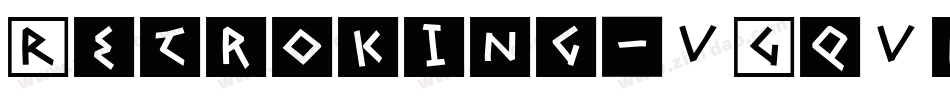 Retroking-VGqVl字体转换