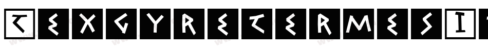 TexgyretermesItalic-xyGq字体转换