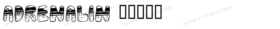 Adrenalin字体转换