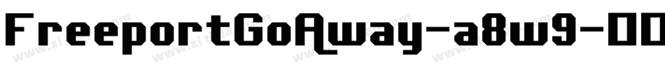 FreeportGoAway-a8w9字体转换
