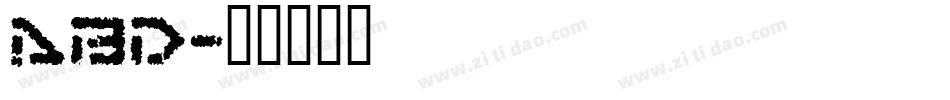 ABD字体转换