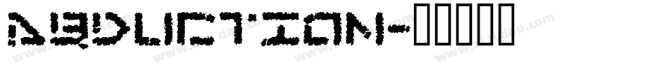 Abduction字体转换