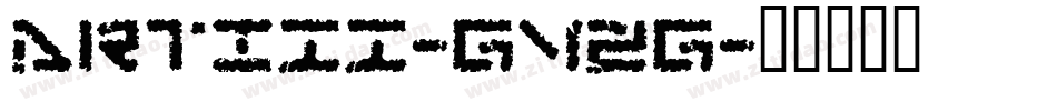 ArtIii-GvzG字体转换