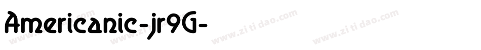 Americanic-jr9G字体转换