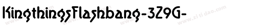 KingthingsFlashbang-3Z9G字体转换