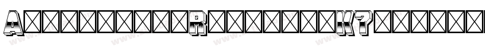 AerologicaRegular-K7day字体转换