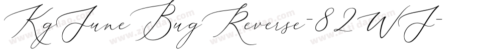 KgJuneBugReverse-82WJ字体转换