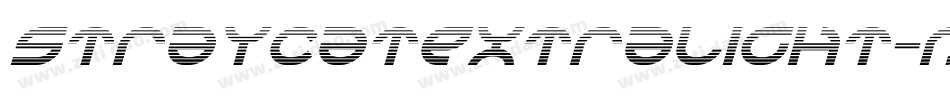 StrayCatExtralight-n9dM字体转换