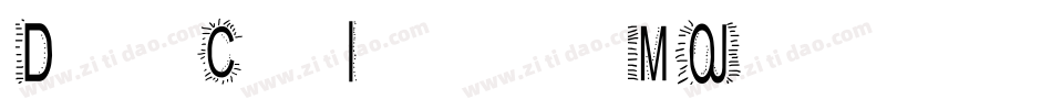 DodgeCityInitials-MOJx字体转换
