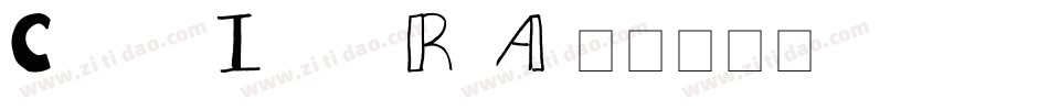 CrystalItalic-R6A字体转换