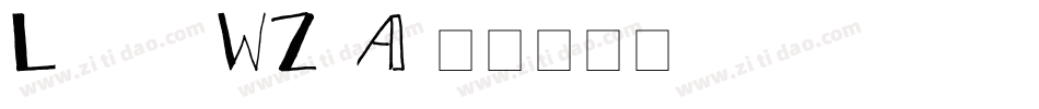 Liltext-WZ6A字体转换